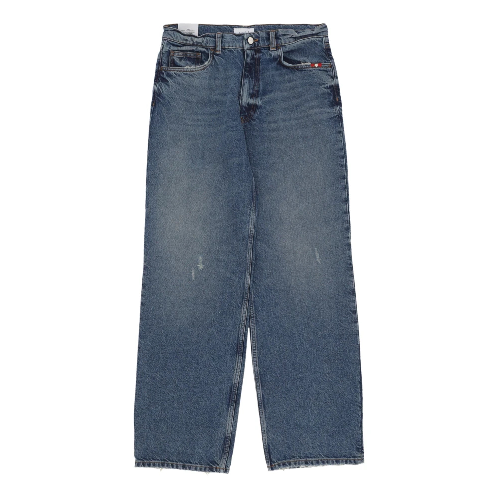 Amish - High Waist Denim Jeans - Jeans - Damen - Blau - W28