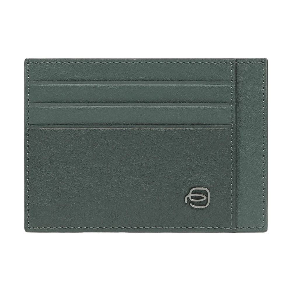 Piquadro Herren Blau - Schlanke Kartenhalter-Tasche - Accessories - One Size
