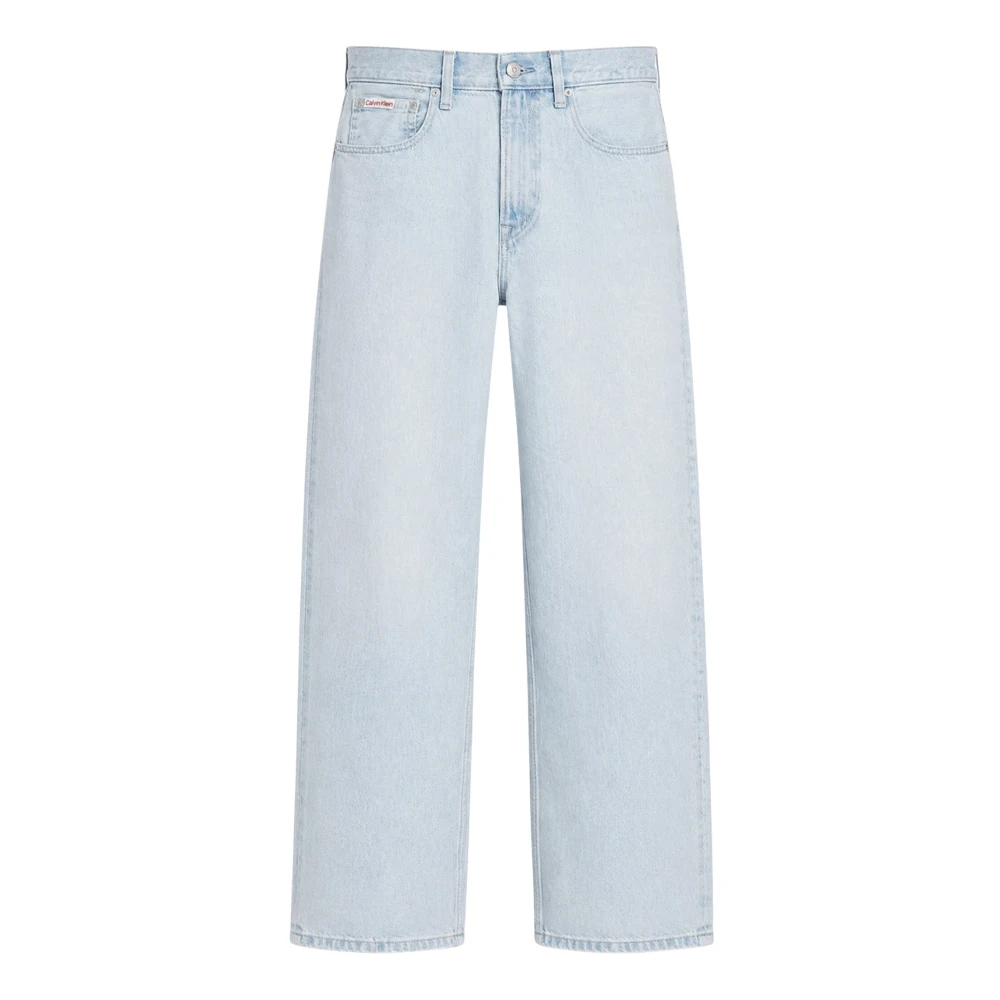Calvin Klein Jeans Herren Hellblau Jeans 90S Lv04rg701g Straight Fit - Bild 4