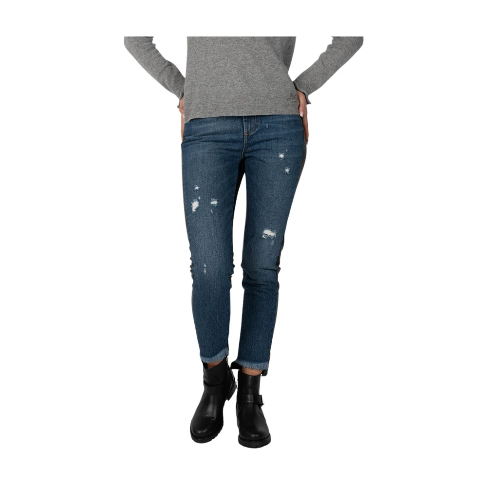 Liu Jo Damen Schwarz - Straight Fit Jeans - Jeans - K -W24
