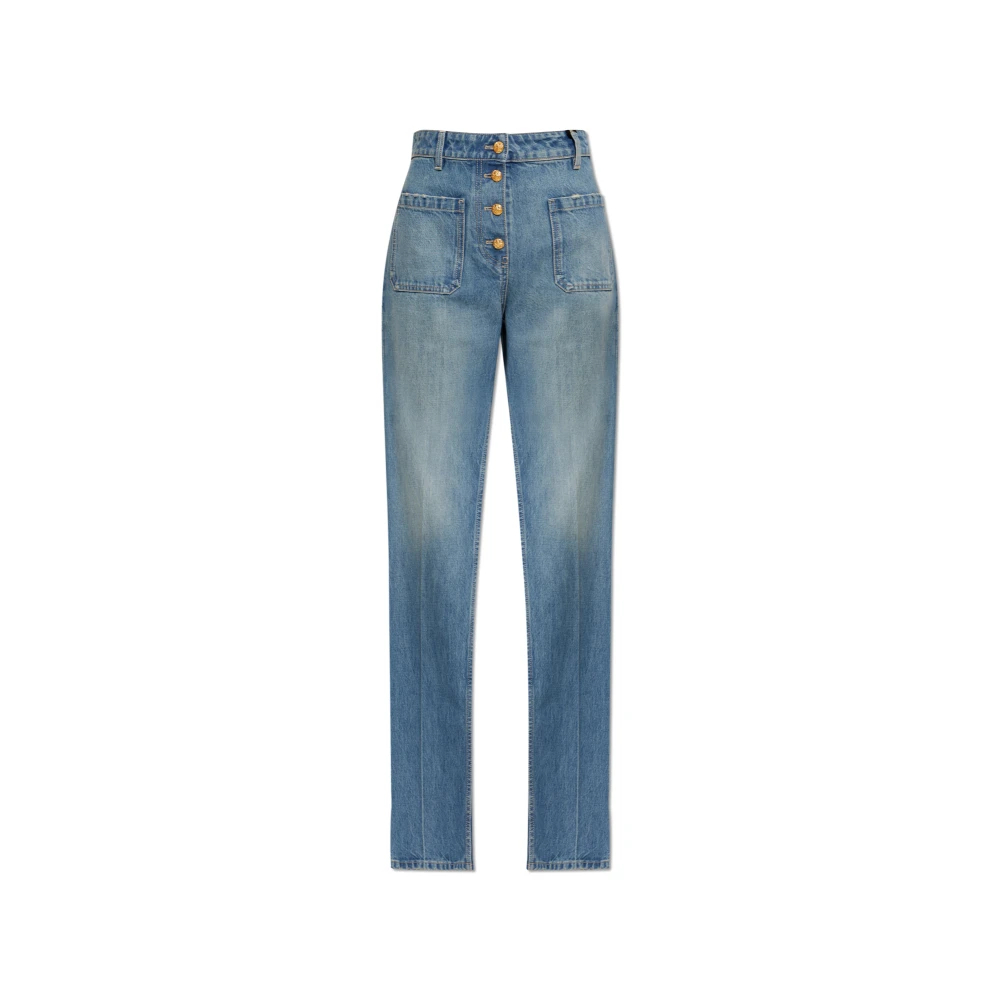 Valentino Garavani - High-Waisted Jeans - Jeans - Damen - Blau - W25