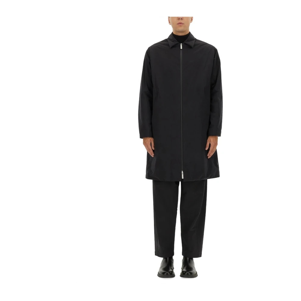 Herno Herren Schwarz - Leichter Trenchcoat - Coats - K - Xl