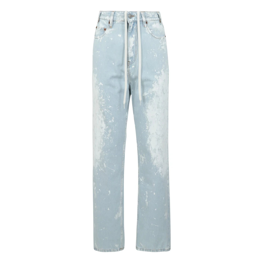 Mm6 Maison Margiela - Gerades Jeans - Jeans - Damen - Blau - W27