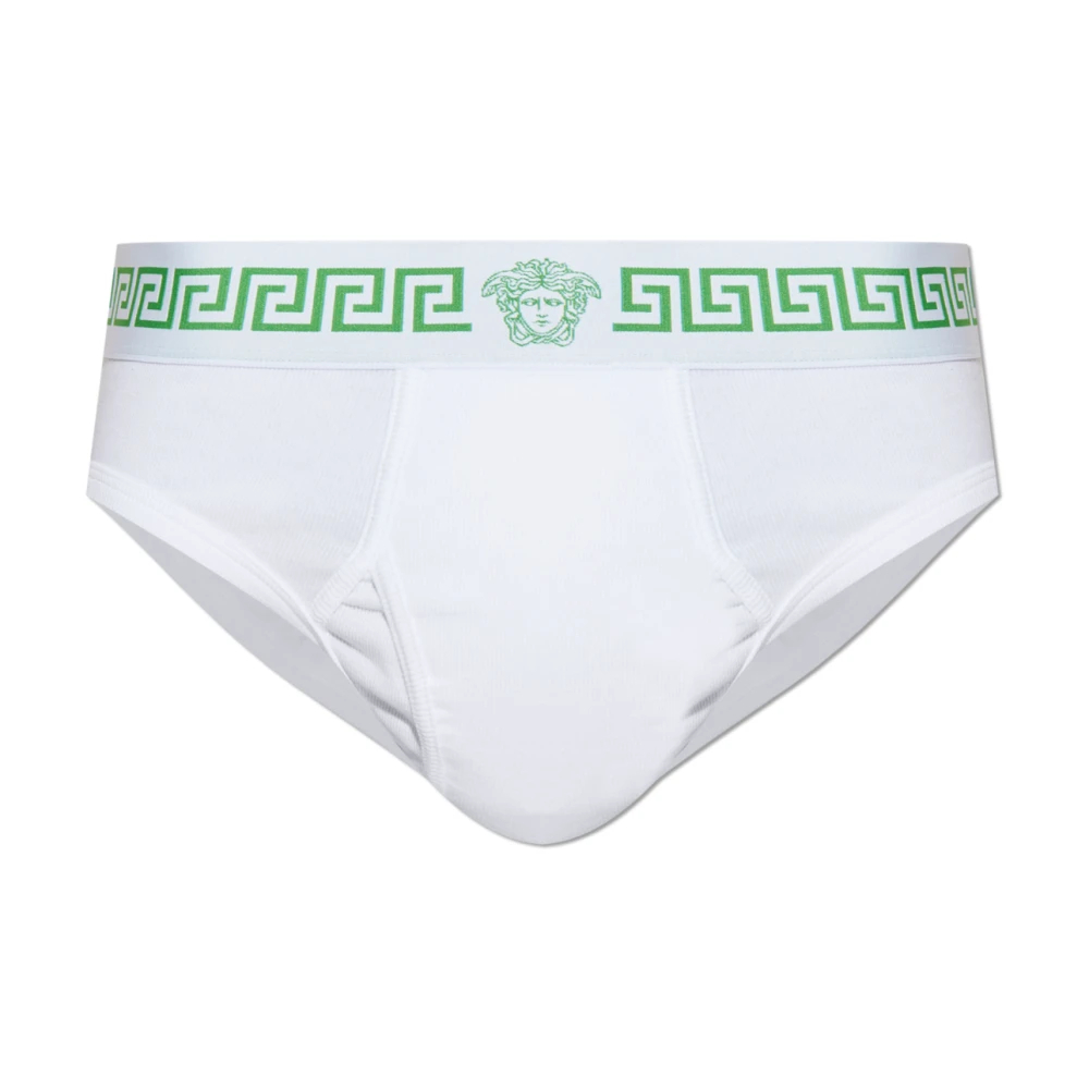 Versace Herren Weiß - Cotton Briefs - Underwear - M