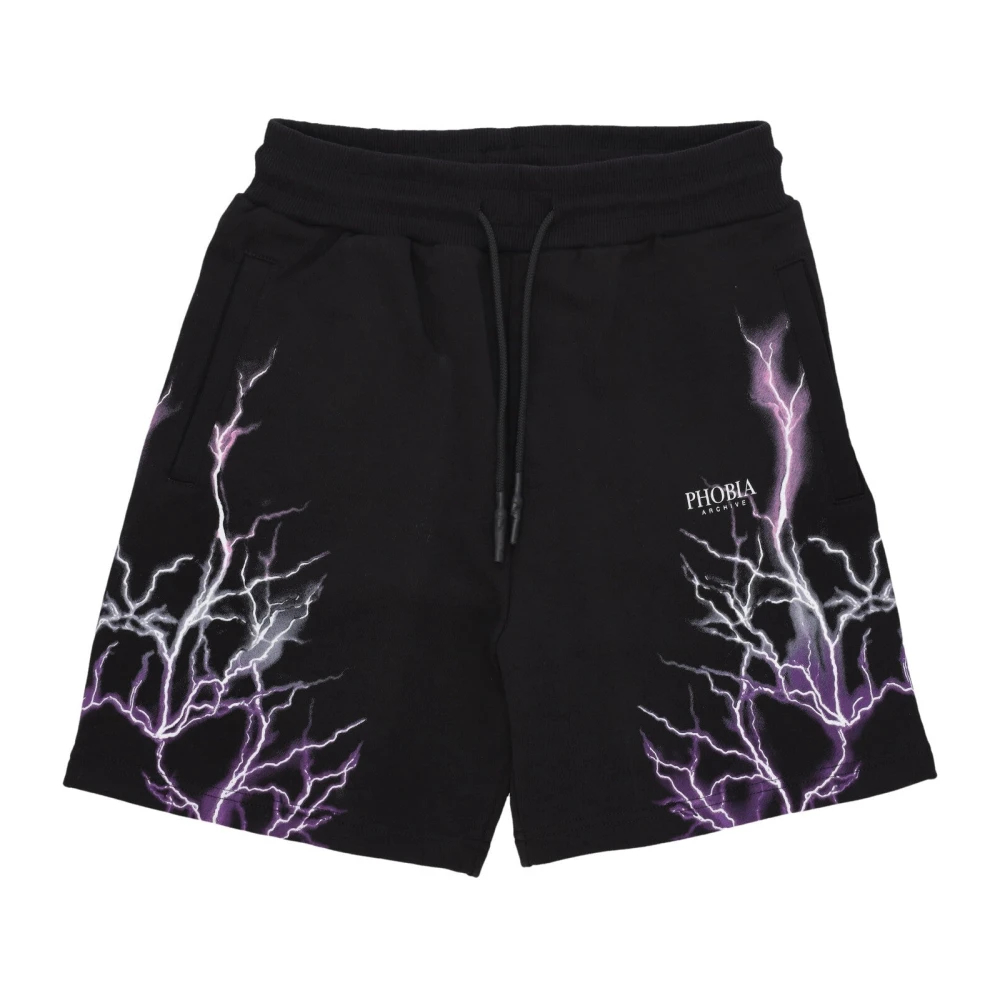 Phobia Archive Herren Schwarz - Lightning Shorts - Shorts - K - L