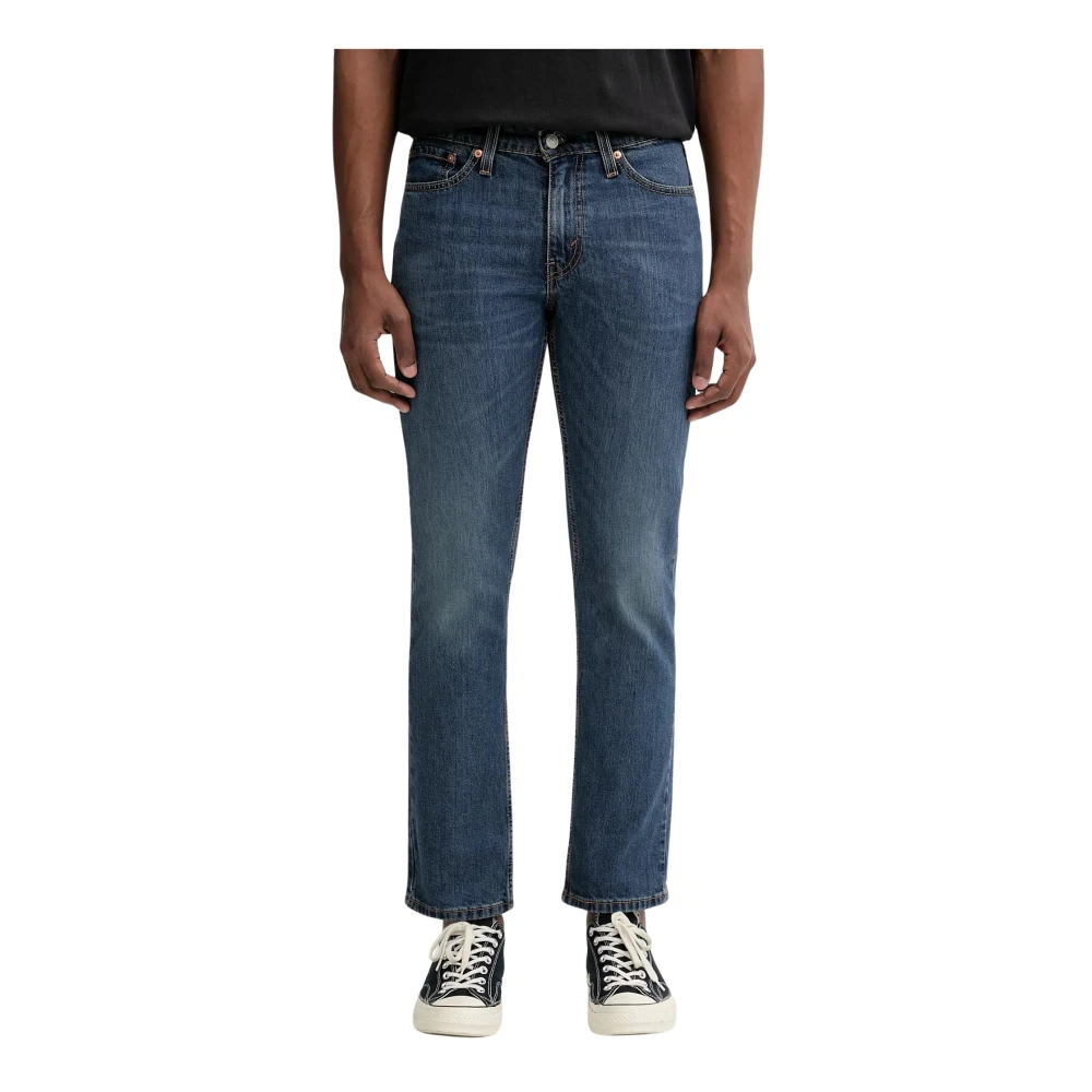 Levi's Herren Blau Slim-Fit-Jeans "511 Slim", Gr. 36, Länge 32, (Throttle), Denim/Jeans, Obermaterial: 99% Baumwolle, 1% Elasthan, Slim Fit Lang, - Image 3