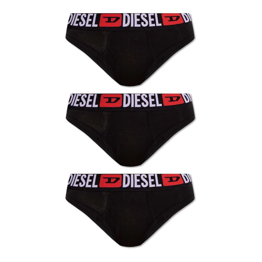 Diesel Damen Schwarz - Feigen Dreierpack - Underwear - K - S