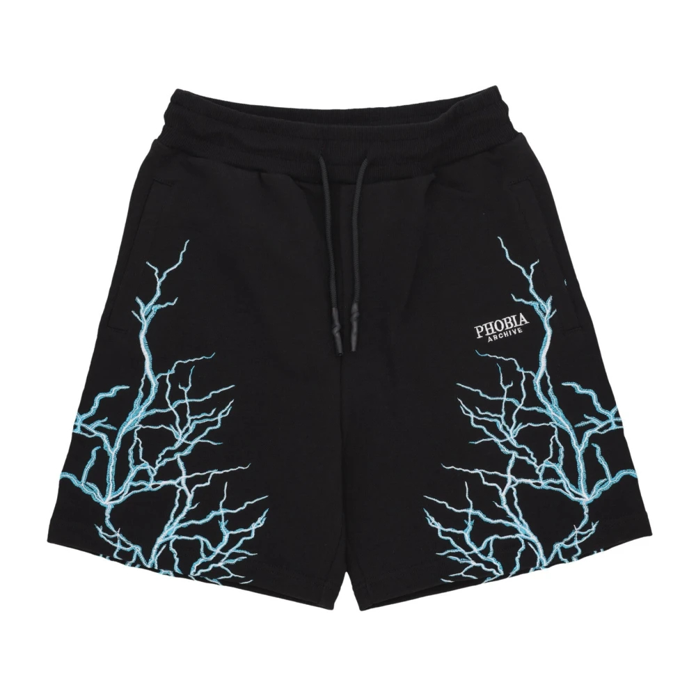 Phobia Archive Herren Schwarz - Lightning Shorts - Shorts - K - L