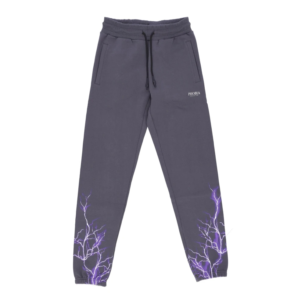 Phobia Archive Herren Violett - Lightning Pants - Trousers - Lila - Xs