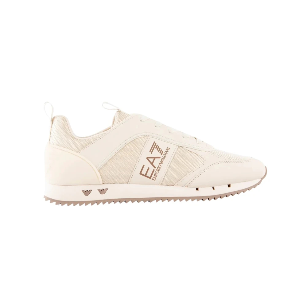 Emporio Armani Ea7 Herren Beige - Heritage Sneaker - Shoes - 42 Eu