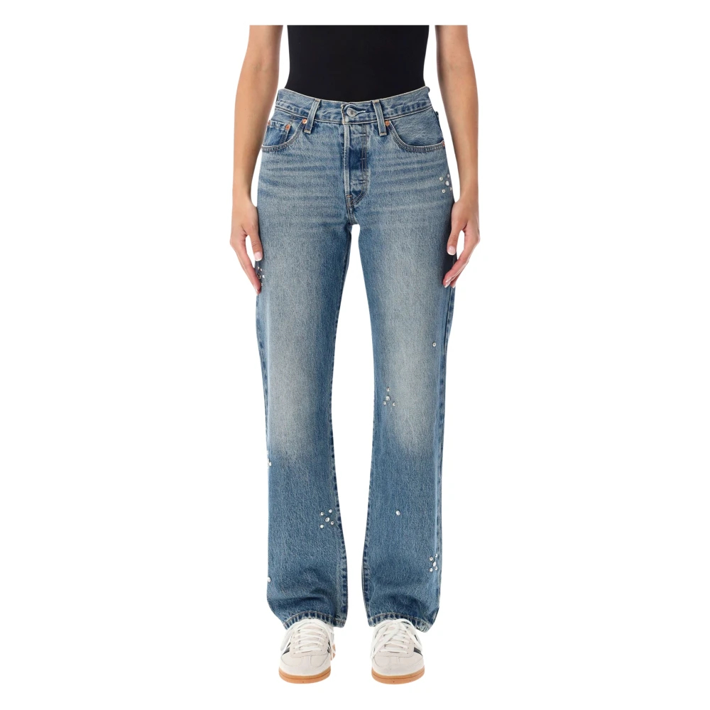 VAN GRAAF Levi's Damen Stone Jeans Baumwolle Blau, Größe 26-32 - Bild 3