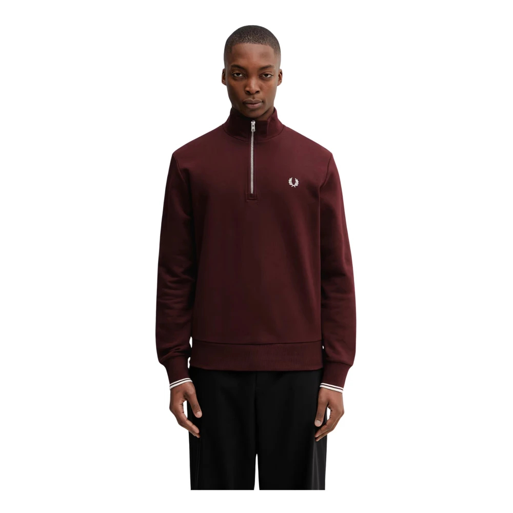 Fred Perry Laurel Logo Half-Zip Sweatshirt - Bild 9