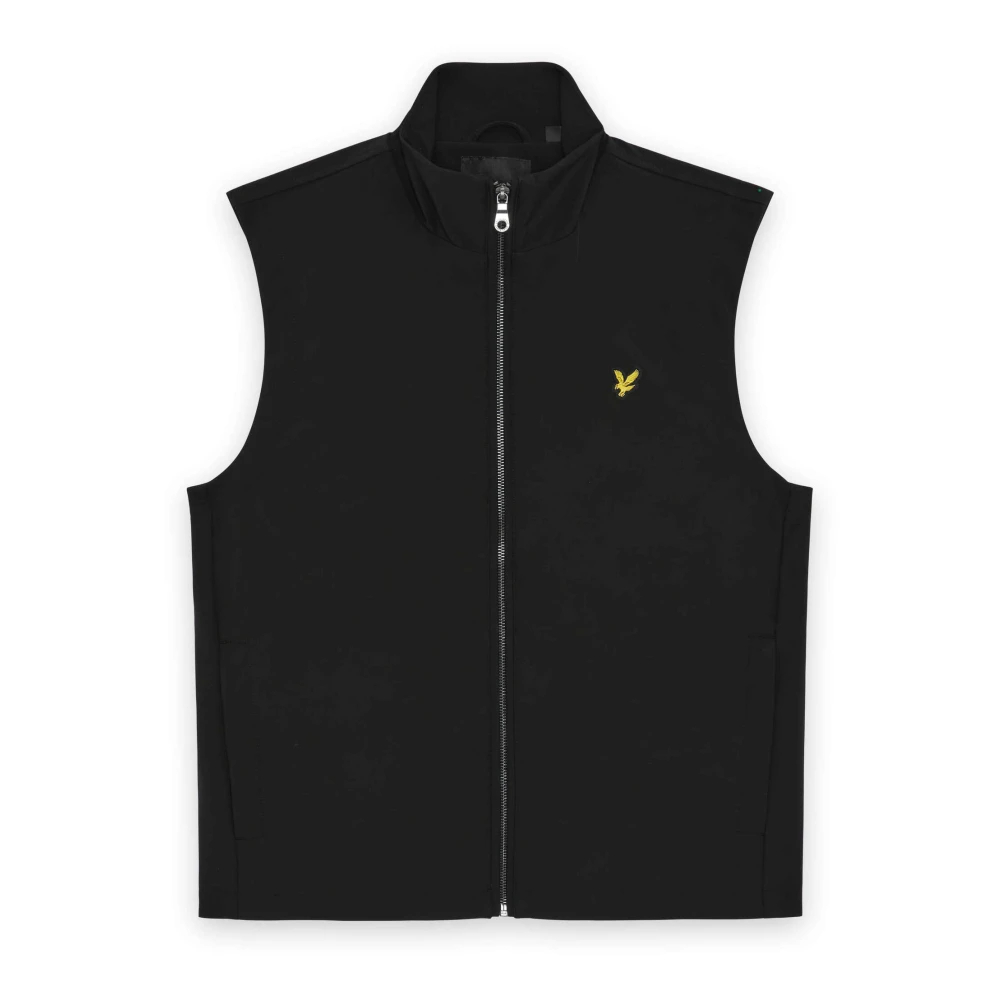 Lyle and Scott, Herren, Winterjacken, Lyle & Scott Ärmellose Jacke ärmellos Schwarz IT46 / M, Schwarz, (M) - Bild 4