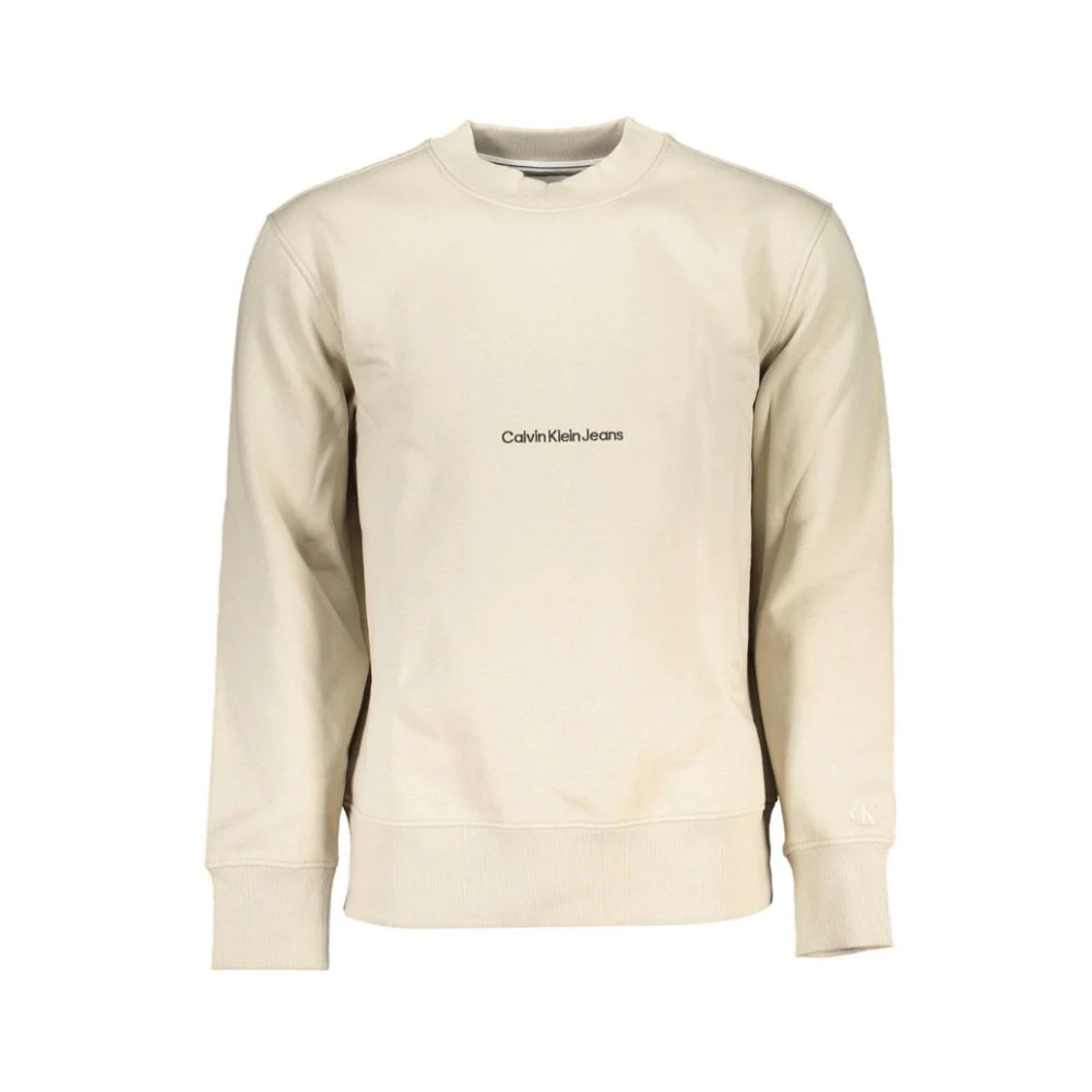 Calvin Klein Herren Nude Crewneck-Sweatshirt Mit Minimalistischem Logo 2XL - Bild 4