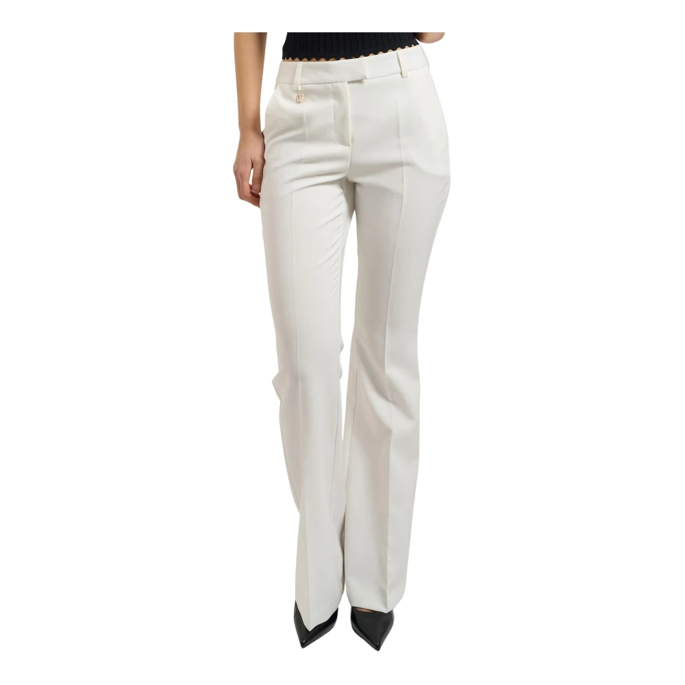 Fracomina Damen Weiß - Straight Hosen - Trousers - Xs