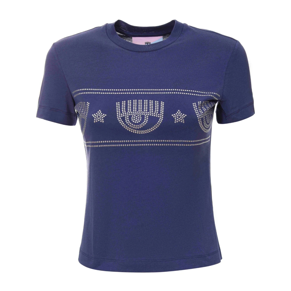 Chiara Ferragni Collection Damen Blau - T-Shirt - Tops - L