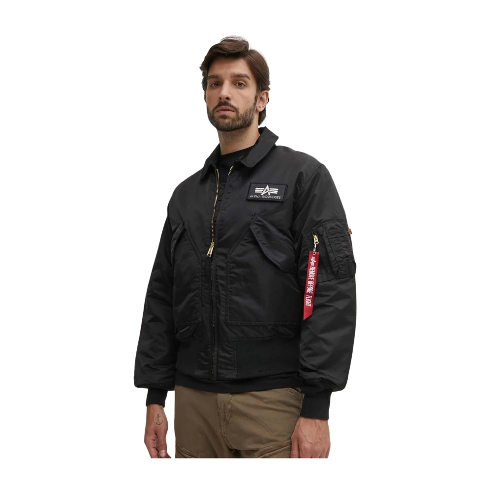 Alpha Industries - Cwu 45 Heritage Jacke - Jackets - Herren - Schwarzk - L - Bild 12