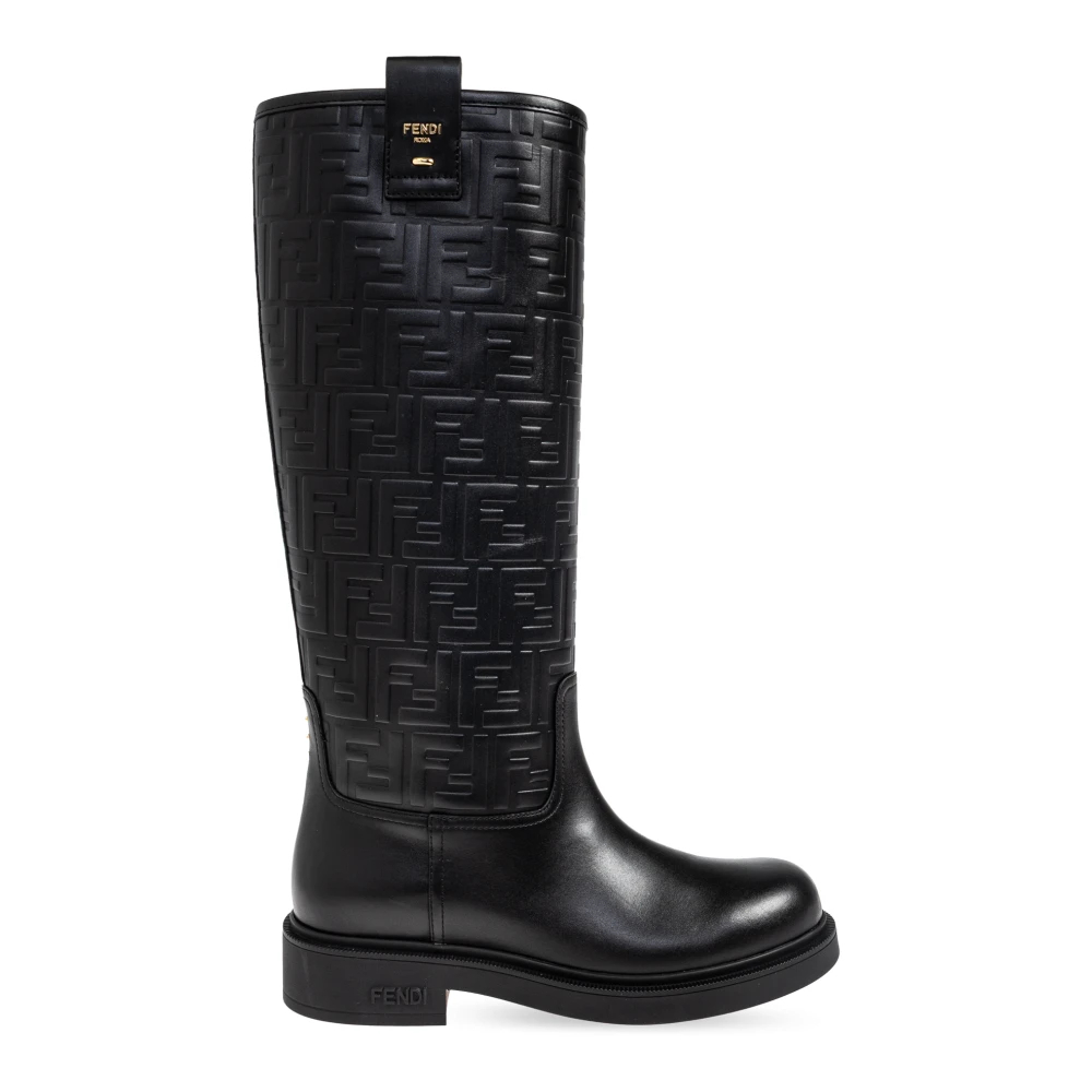 Fendi Damen Schwarz - Filo High Boots - Shoes - K - 40 Eu