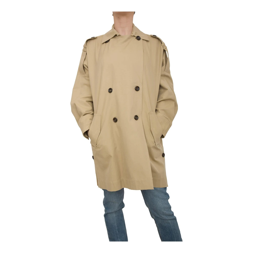 Liu Jo Damen Beige - R Mantel - Coats - M