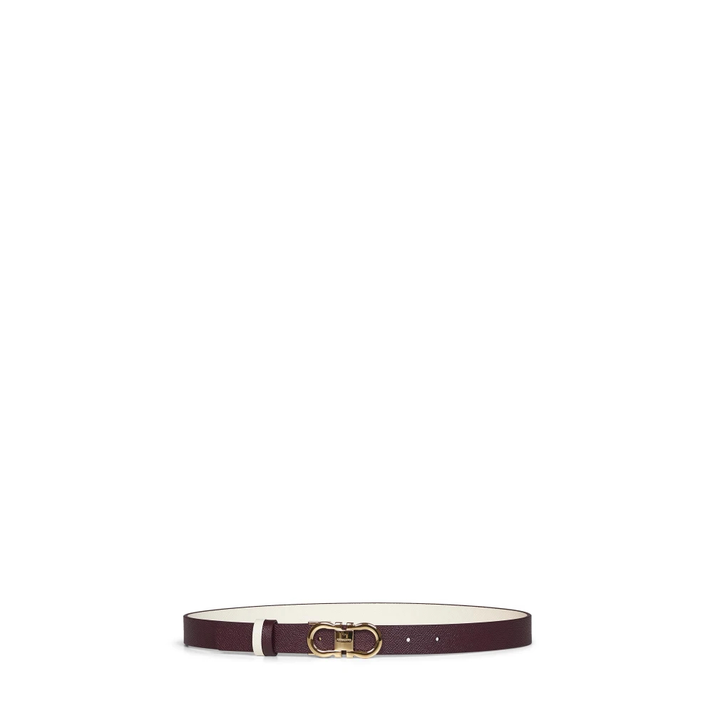 Ferragamo - Donna H25 Gürtel - Accessories - Damen - Rot - 85 Cm - Bild 5