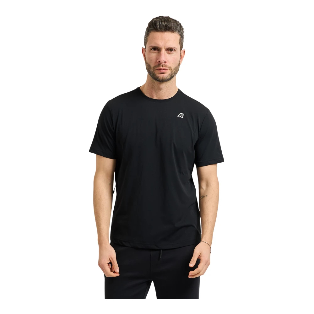 K-Way Herren Schwarz - K-Way T-Shirts Und Poloshirts - Tops - K - 2XL