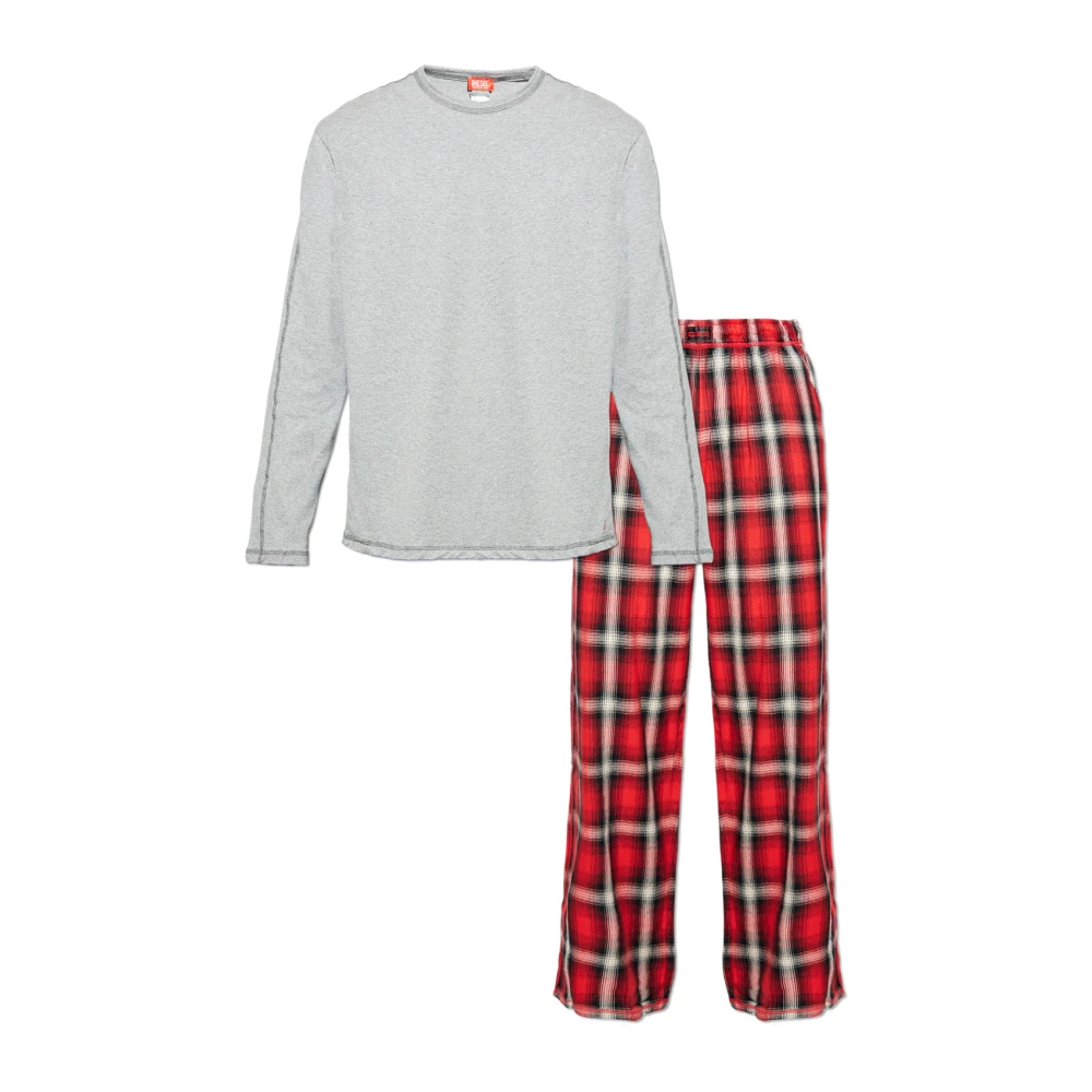 Diesel - Kit-James Zweiteiliges Pyjama-Set - Nightwear & Lounge - Herren - Mehrfarbig - Xl