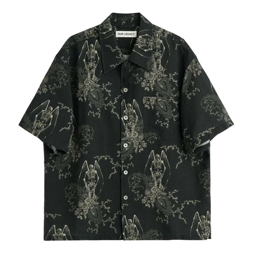 Our Legacy - Every Shirt Shortsleeve - Shirts - Herren - Schwarzk - S - Bild 6