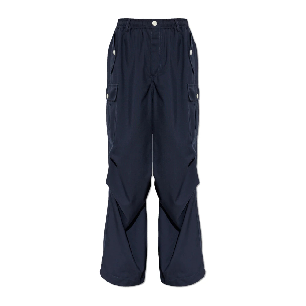 Marni Herren Blau - Woll-Cargo-Hose - Trousers - M