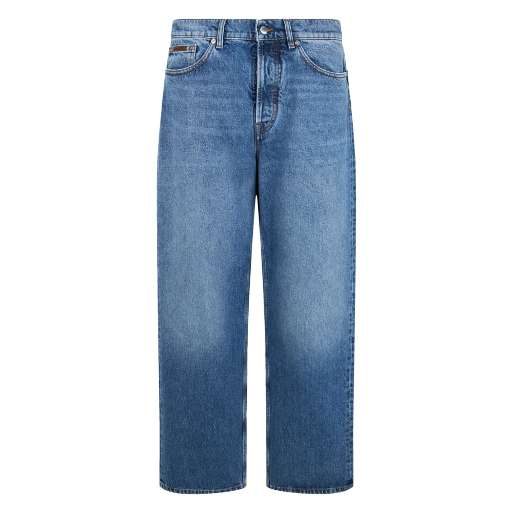 Moncler - Jeans Mit Logo-Patch - Jeans - Herren - Blau - M - Bild 4
