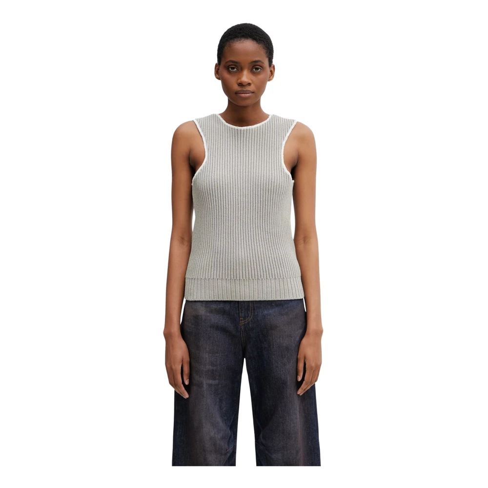 Mm6 Maison Margiela , Damen, Oberteile, Grau, M - Bild 3