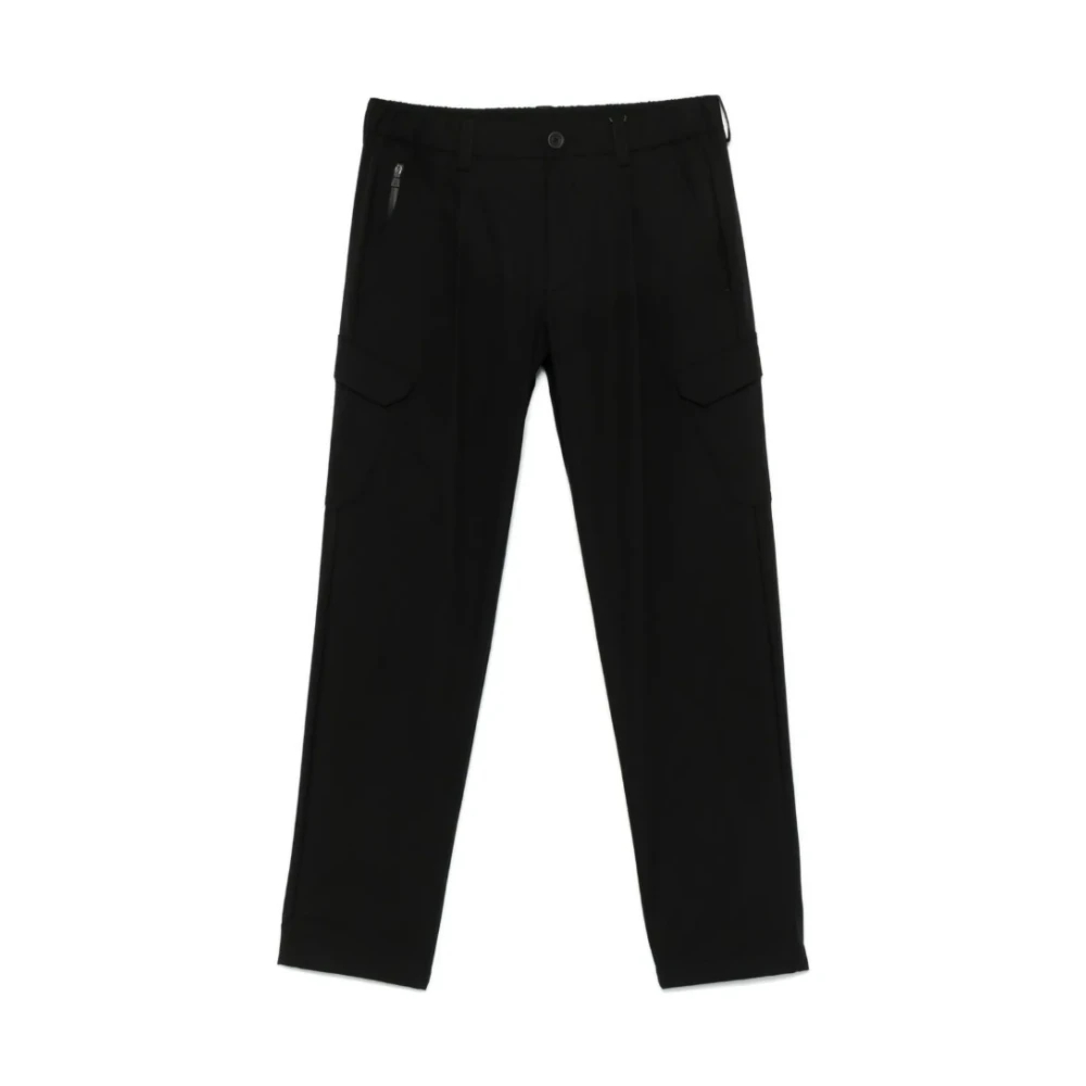 Herno Herren Schwarz - Straight Cargo Pants - Trousers - K -M
