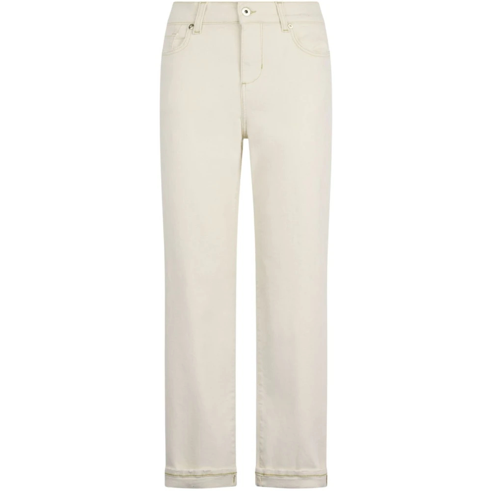 Liu Jo Damen Beige - Gerades Jeans - Jeans - W30