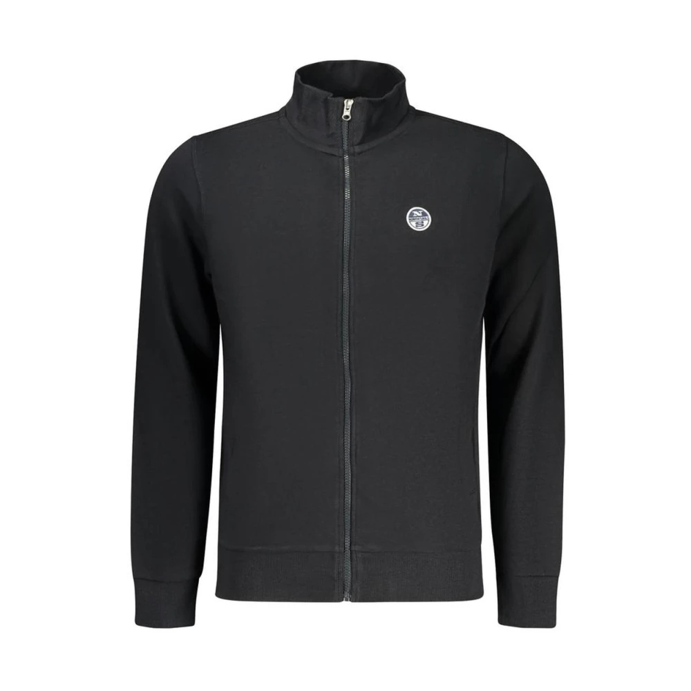 North Sails Schwarzes Baumwoll-Herren Sweatshirt Extra Groß - Bild 6