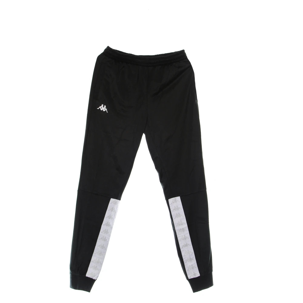 Kappa Herren Schwarz - Sch Trainingshose /Weiß/Grau - Trousers - K - Xs