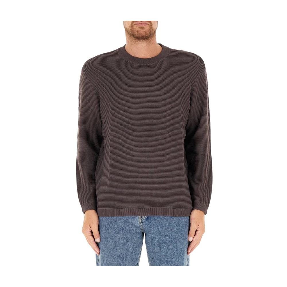 Armani Exchange Herren Braun - Maglia Girocollo - Knitwear - Xl