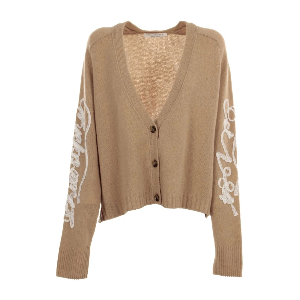 Philosophy Di Lorenzo Serafini Damen Beige - Sweater Maglia - Knitwear - Xs