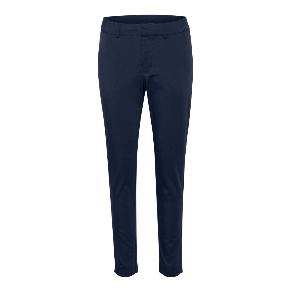 Kaffe Damen Blau Chinohose 7/8 Lea - Bild 4