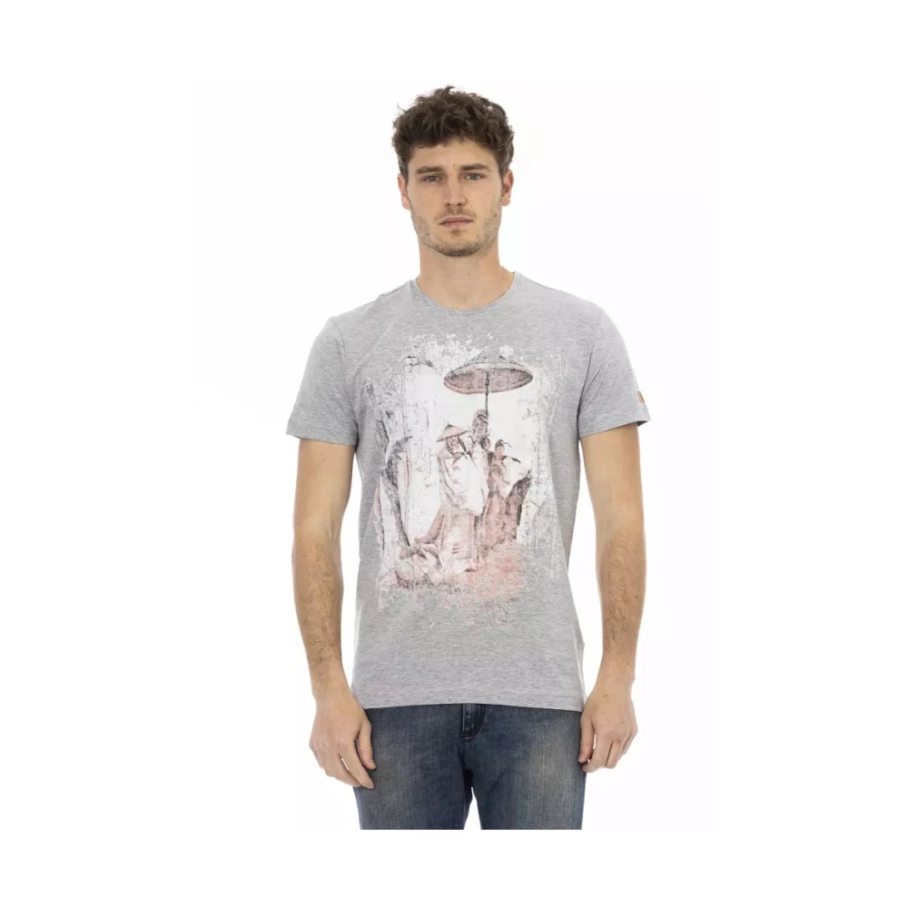 Trussardi Herren Grau - Action Kurzarm-T-Shirt - Tops - L