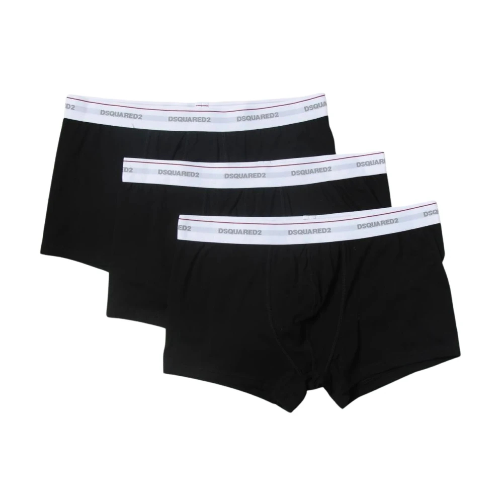 Dsquared2 Herren Schwarz - Stilvolles Es Unterwäsche-Set - Underwear - K -2Xl