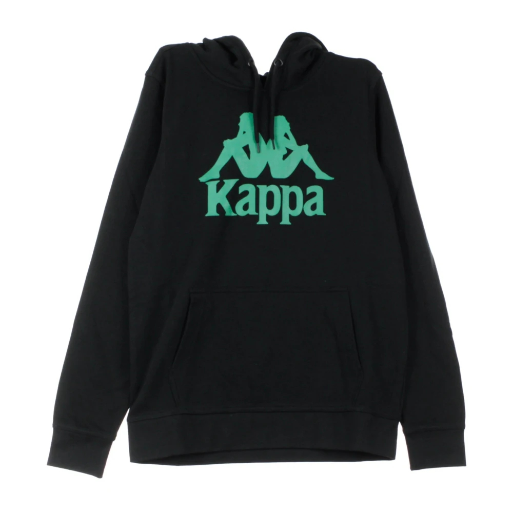 Kappa Herren Schwarz - Stylischer Hoodie /Grün - Sweatshirts & Hoodies - K - Xl