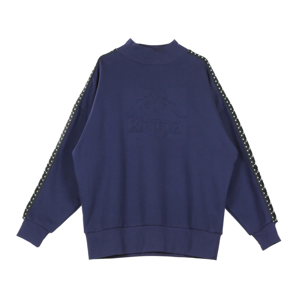 Kappa Herren Blau - Greystone/Schwarz Rundhalsausschnitt Pullover - Sweatshirts & Hoodies - S