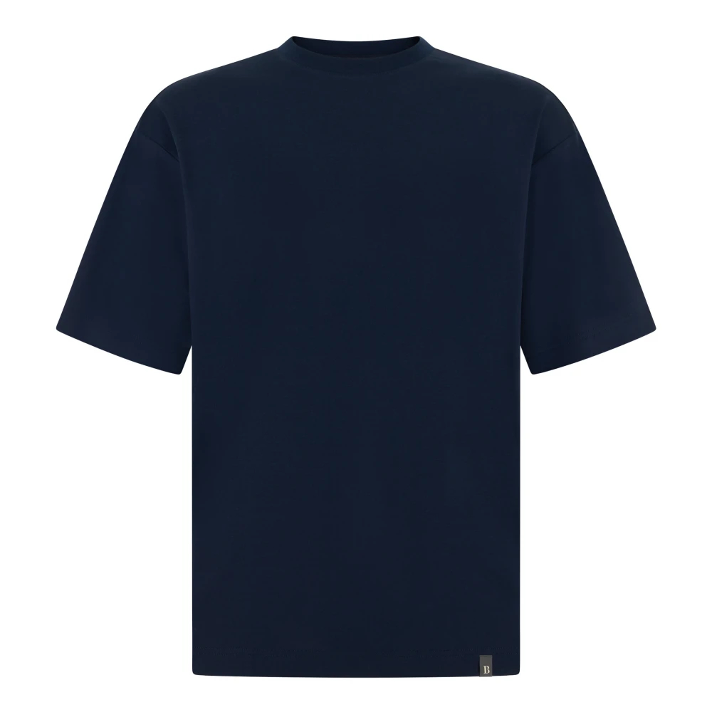 Boggi Milano Herren Blau - High-Performance S.cafè® Jersey T-Shirt - Tops - S