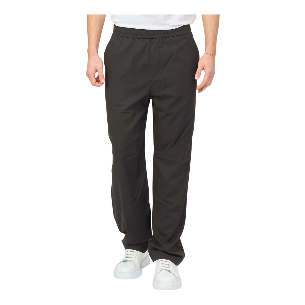 Armani Exchange Herren Schwarz - E Hose Mit Elastischem Bund - Trousers - K - W34