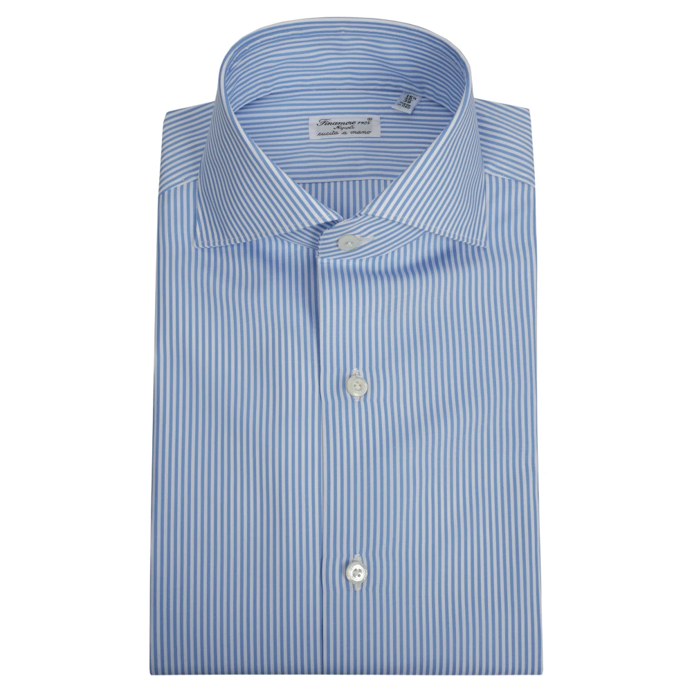 Finamore Herren Multicolor - Eduardo Hemd - Shirts - Mehrfarbig - 2XL