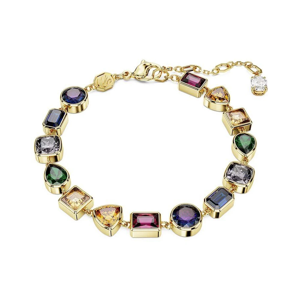 Swarovski - Gold Kristall Armband- Stilvolles Accessoire - Accessories - Damen - Gelb - One Size - Image 4