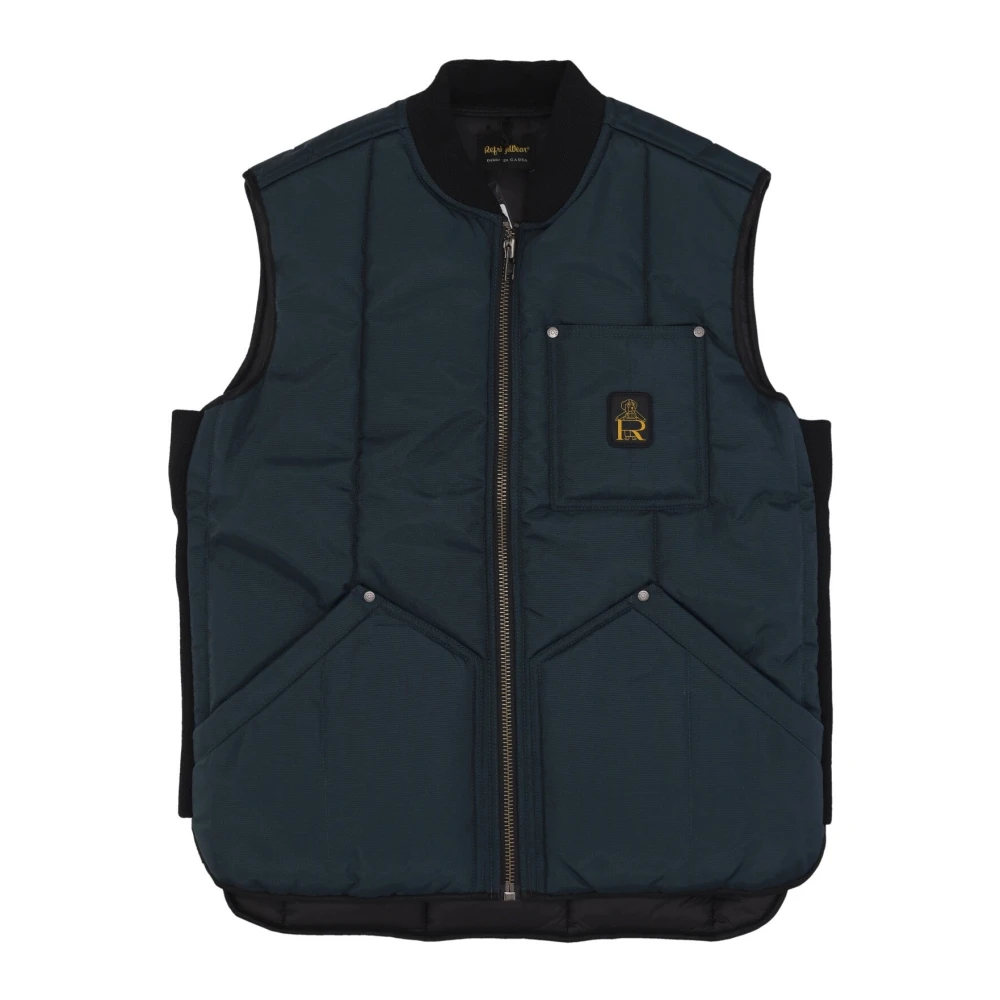 Refrigiwear Herren Blau - Stoßdämpfende Ärmellose Weste Mit Reißverschluss - Jackets - L