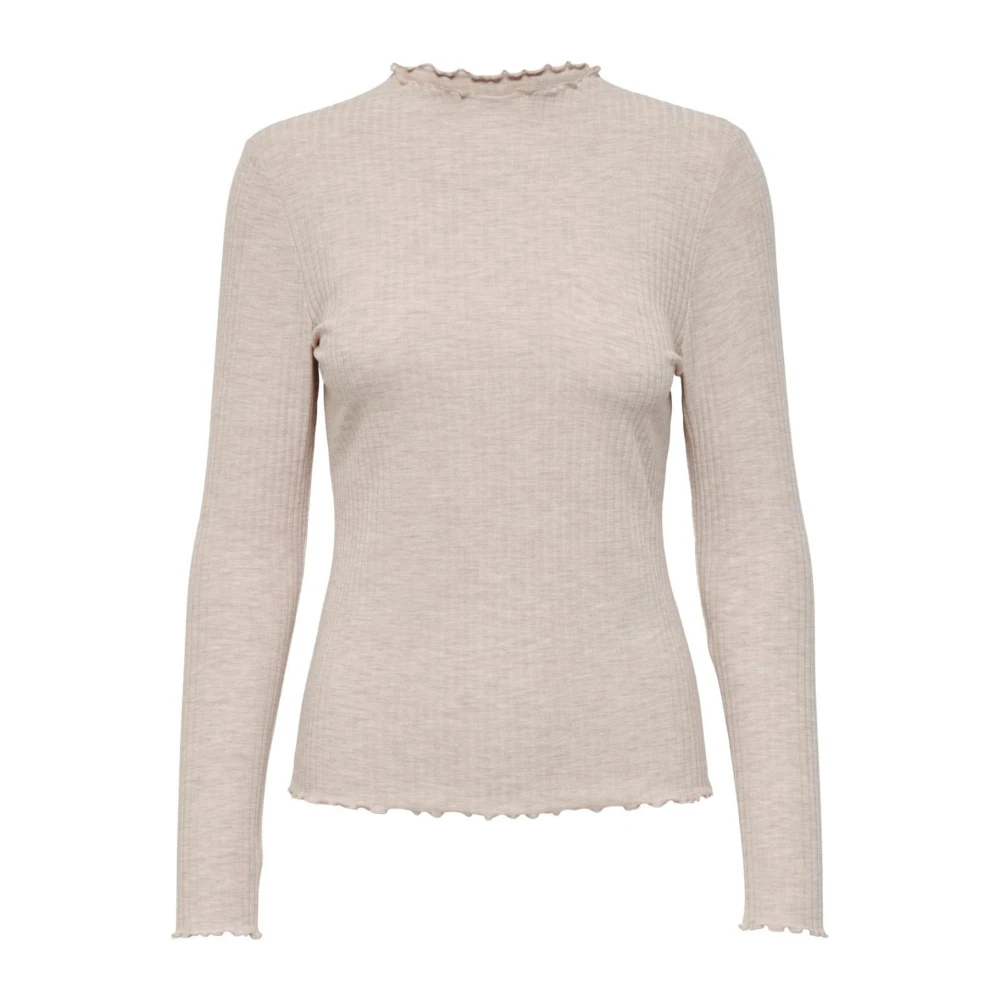 Only , Damen, Strickwaren, Beige, Xl - Bild 8