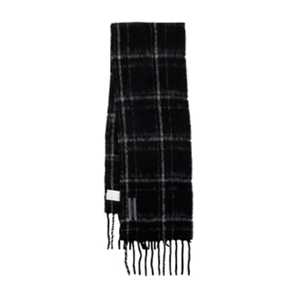Our Legacy Unisex Schwarz - Er Alpaka Wollschal - Accessories - K - One Size