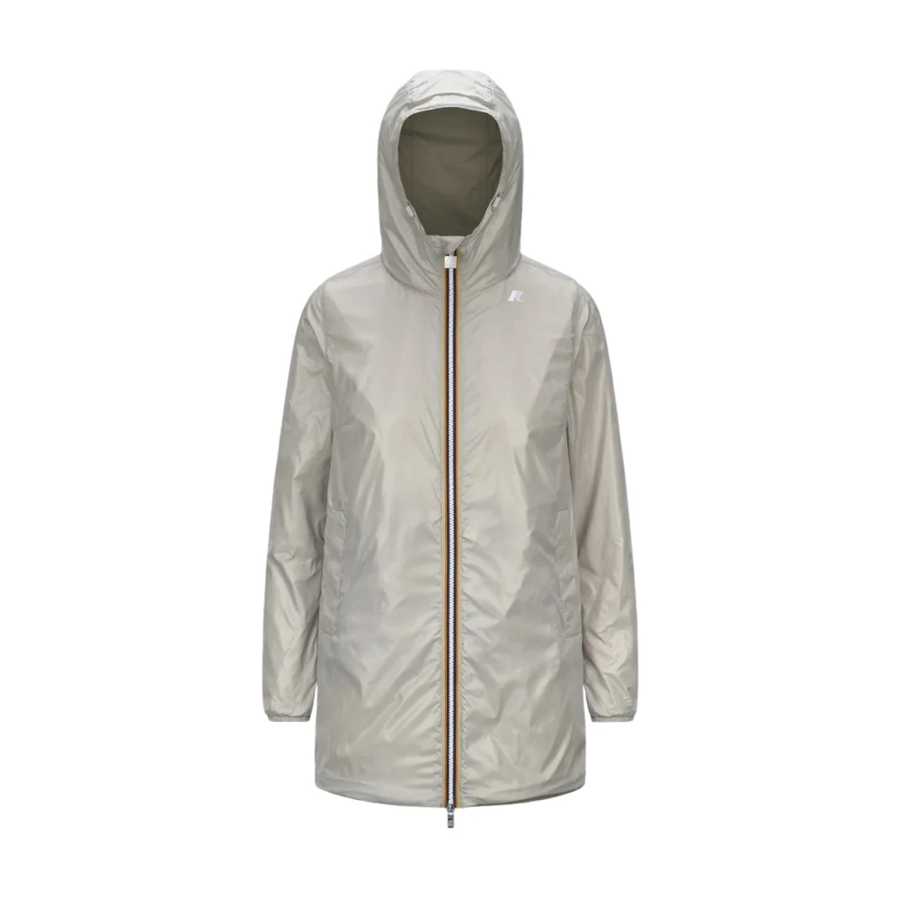 K-Way Damen Beige - Sophie Plus.2 Reversible Parka - Jackets - L