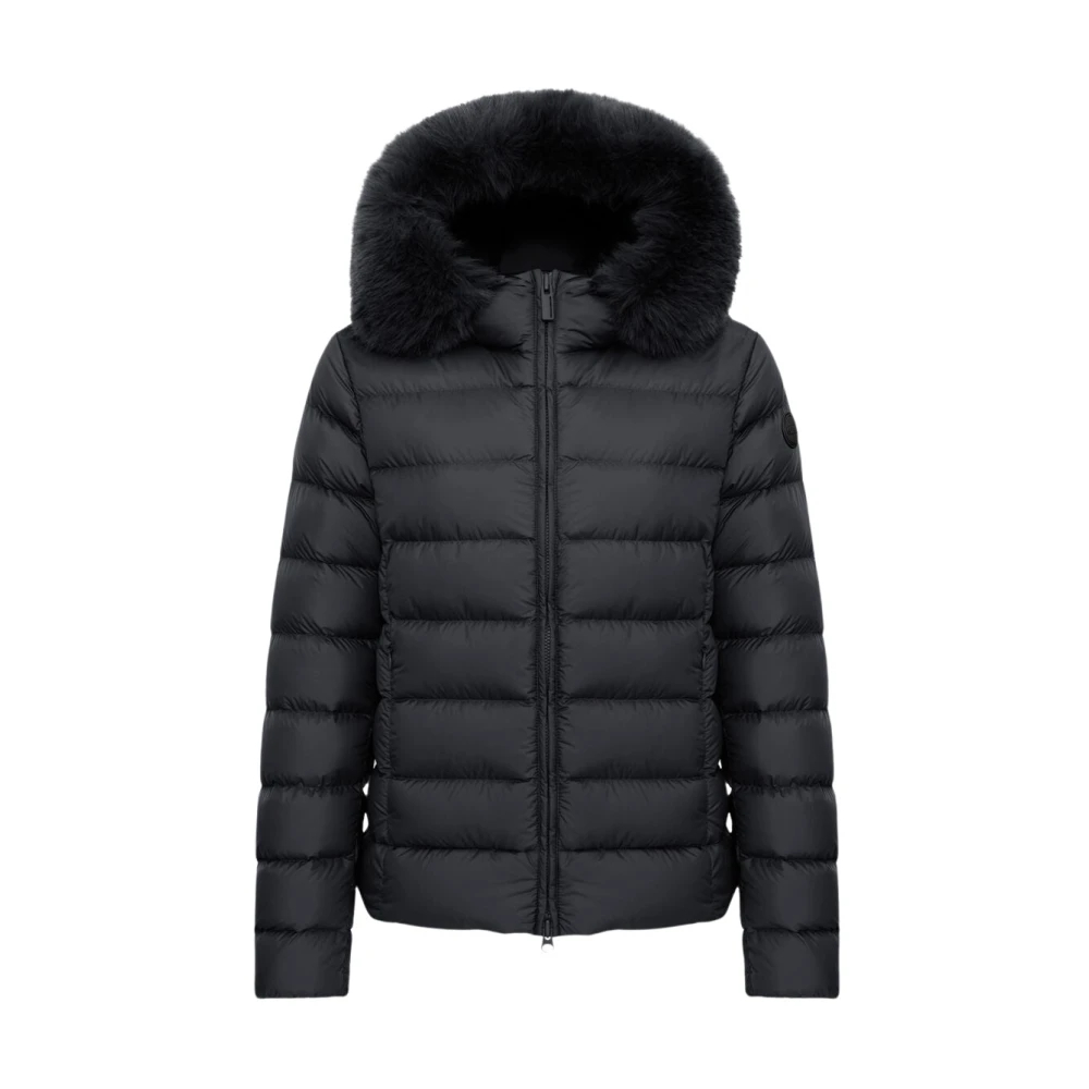 Colmar Damen Schwarz Matte Daunenjacke Mit Kunstpelz, Farbe: Größe: 44 - Bild 5